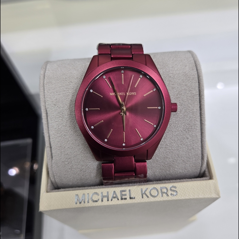 Michael Kors Burgundy Men's Watch